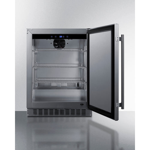 Summit 24 Inch Refrigerator ADA with Solid Door