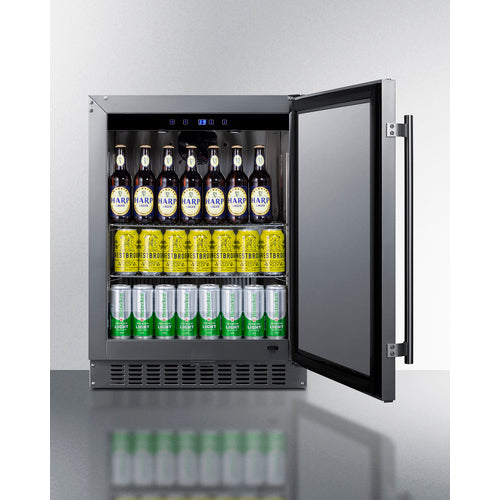 Summit 24 Inch Refrigerator ADA with Solid Door