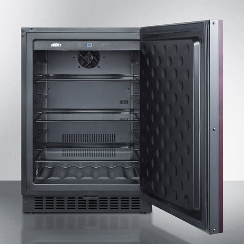 Summit 24 Inch Outdoor Refrigerator with Panel Ready Solid Door