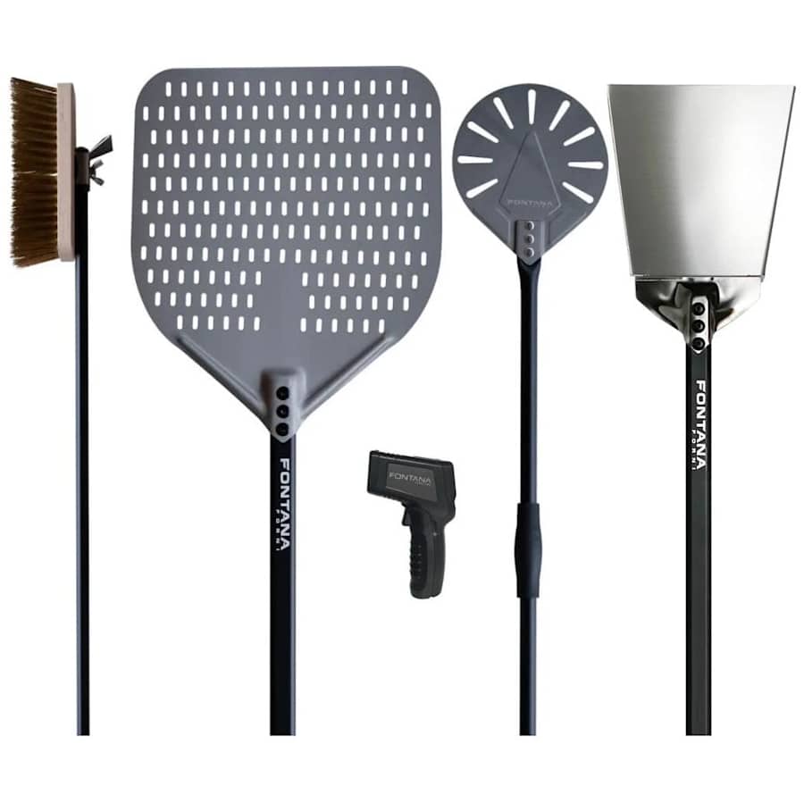 Fontana Forni Standard 5 Piece Pizza Oven Tool Set