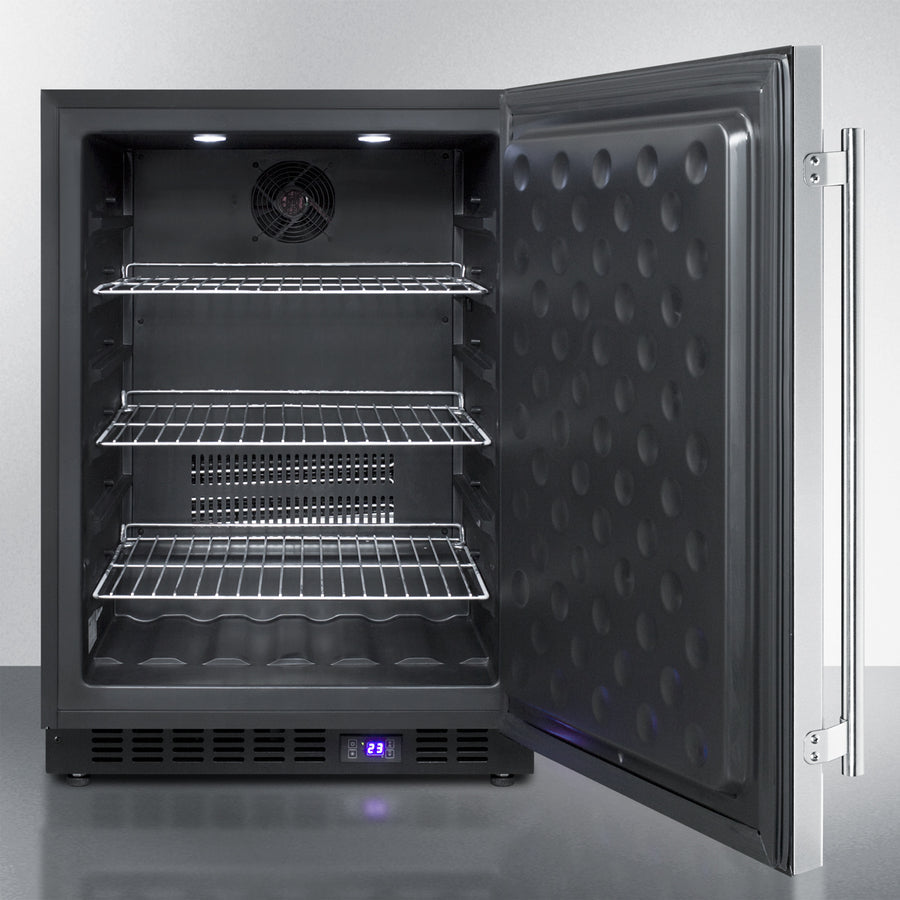 Summit 24 Inch Outdoor Freezer With Door & Lock
