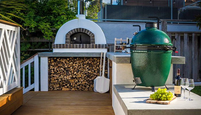 Forno Bravo 40 Inch Toscana100 Domed Hybrid Freestanding Pizza Oven