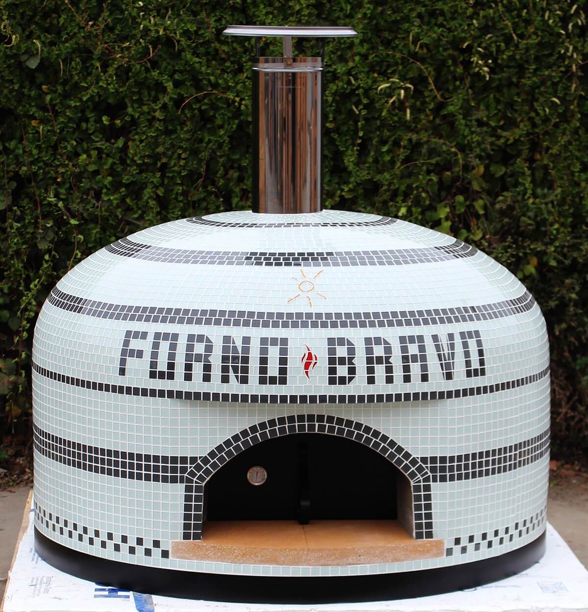 Forno Bravo 32 Inch Vesuvio80 Hybrid Countertop Pizza Oven