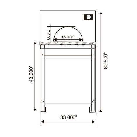 Earthstone Model 60 Gas Fired Pizza Oven