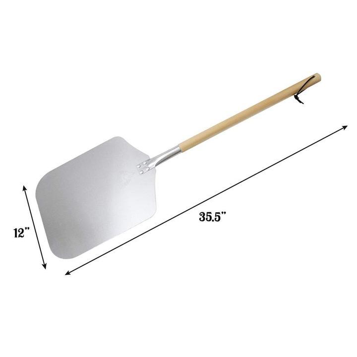 CBO Pizza Peel with Detachable Wood Handle