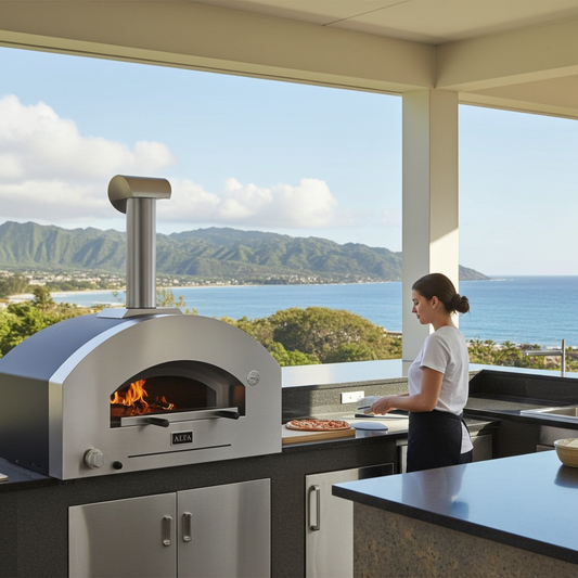 Alfa Furturo 2 Pizze Gas-Fired Countertop Pizza Oven