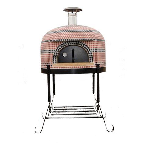 Forno Bravo 28 Inch Napolino70 Wood Fired Countertop Pizza Oven