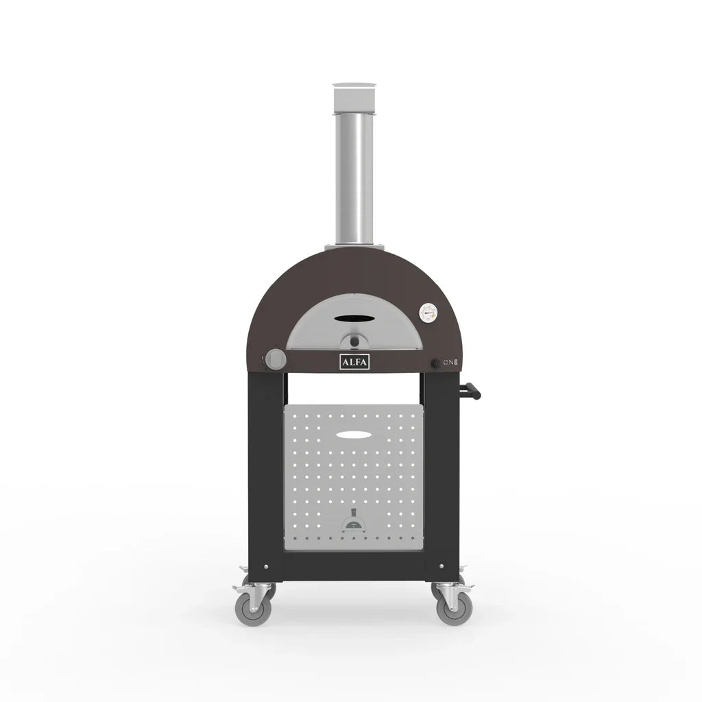 Alfa Moderno 2 Pizze Wood Fired Freestanding Pizza Ovens