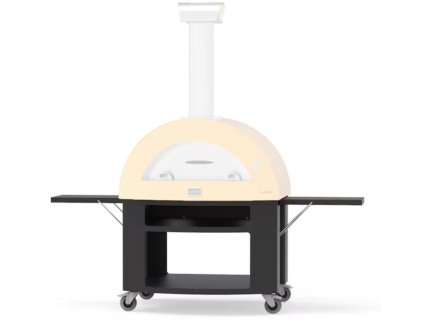 Alfa Oven Base for 5 Pizze - Wrinkle Black