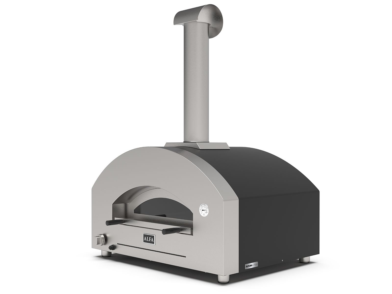 4 Pizze Gas-Fired Countertop Pizza Ovens