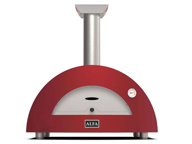 Alfa Moderno 3 Pizze Wood Fired Countertop Pizza Ovens