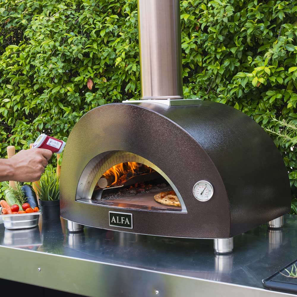 Alfa 23-Inch Nano Pizza Oven – Wood Fired Countertop Model
