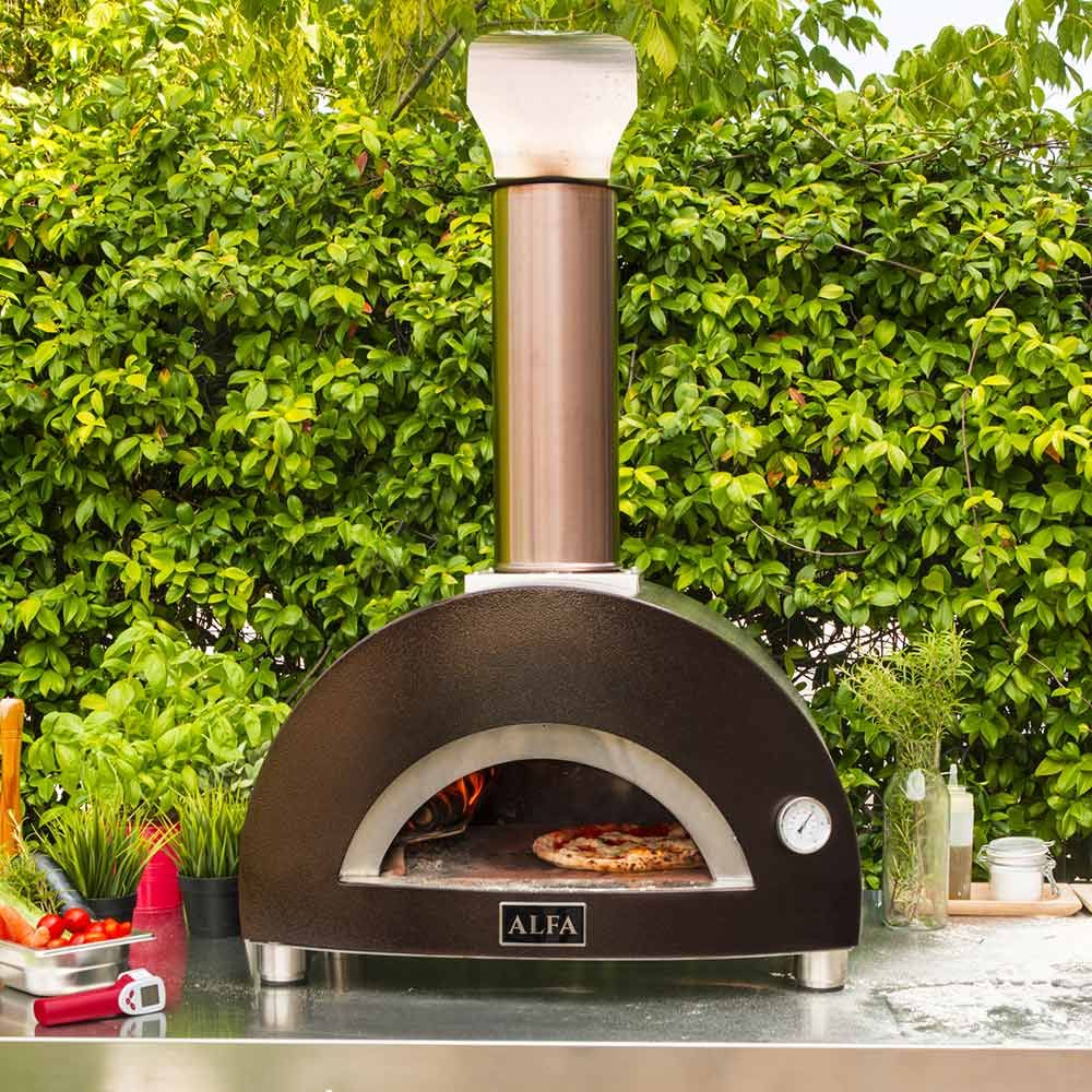 Alfa 23-Inch Nano Pizza Oven – Wood Fired Countertop Model