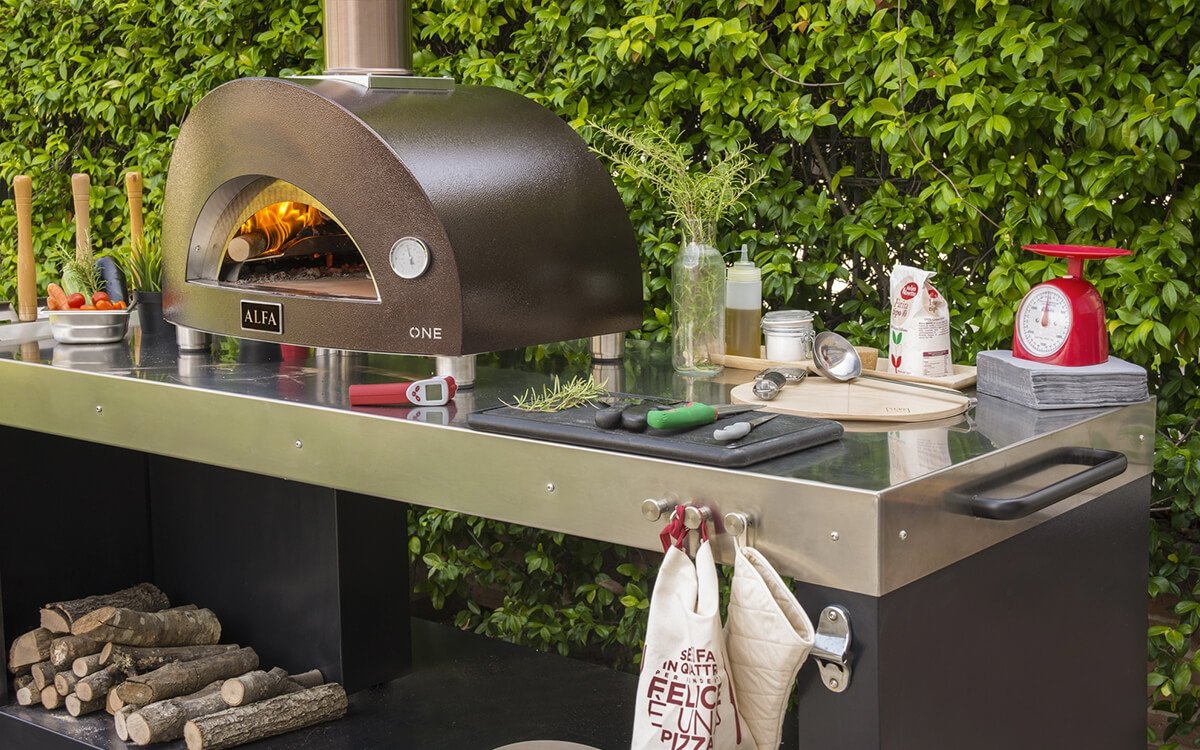 Alfa One Countertop Wood Fired Pizza Oven