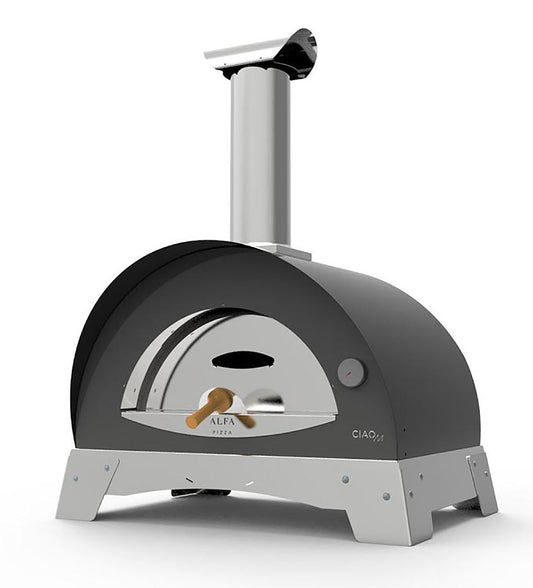 Alfa Ciao Grey Top Wood Fired Pizza Oven